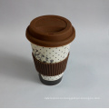 (BC-C1037) Eco Bamboo Fibre Coffee Cup with Print